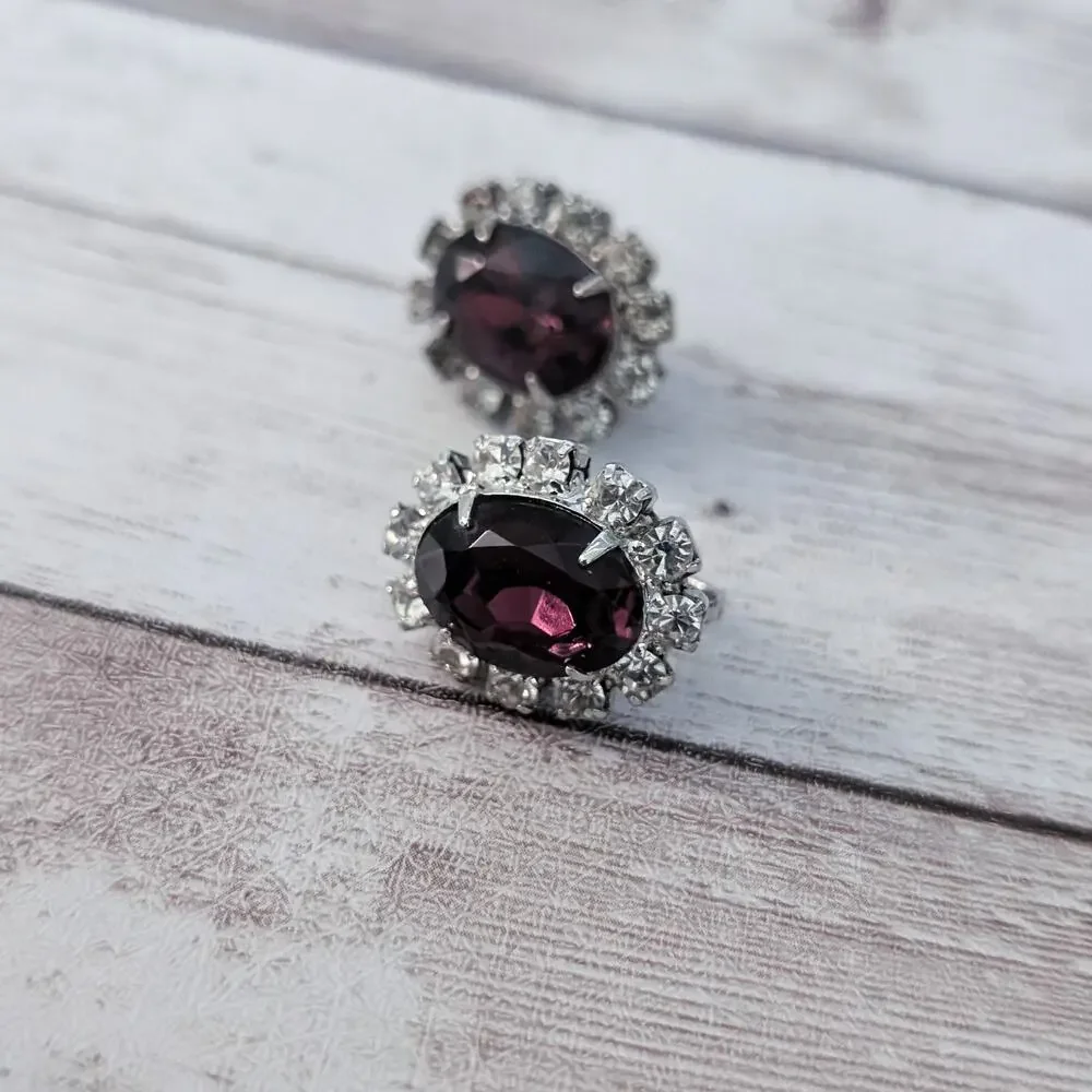 Vintage clip earrings